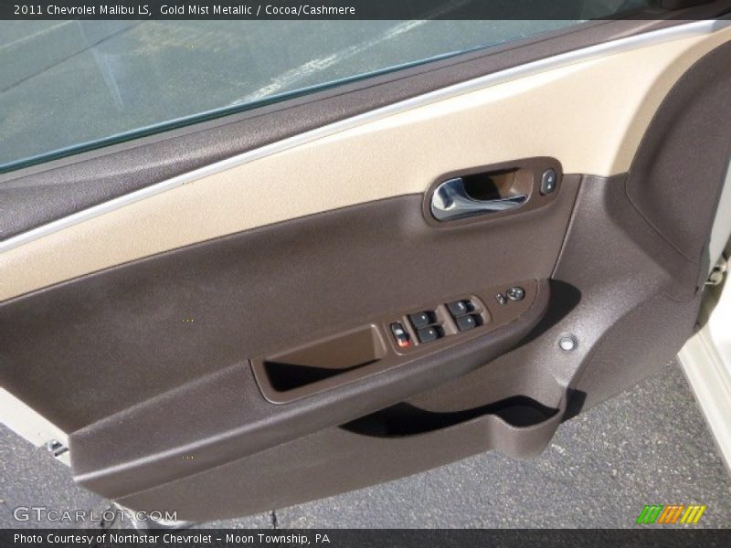 Gold Mist Metallic / Cocoa/Cashmere 2011 Chevrolet Malibu LS