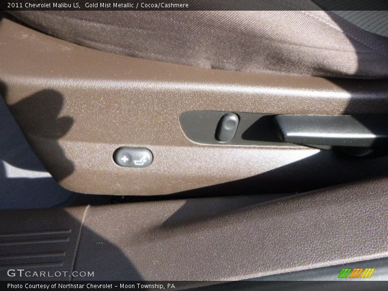 Gold Mist Metallic / Cocoa/Cashmere 2011 Chevrolet Malibu LS