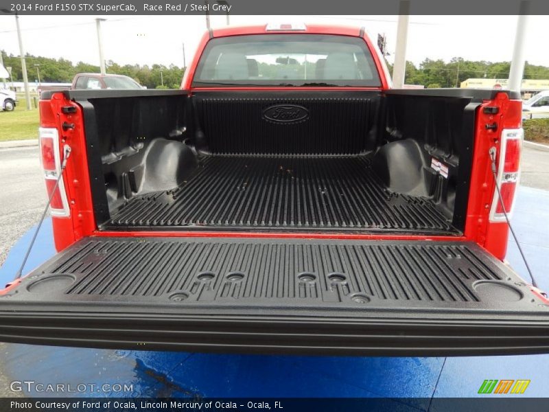 Race Red / Steel Grey 2014 Ford F150 STX SuperCab