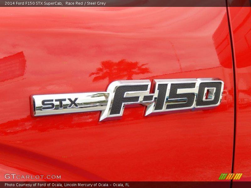 Race Red / Steel Grey 2014 Ford F150 STX SuperCab