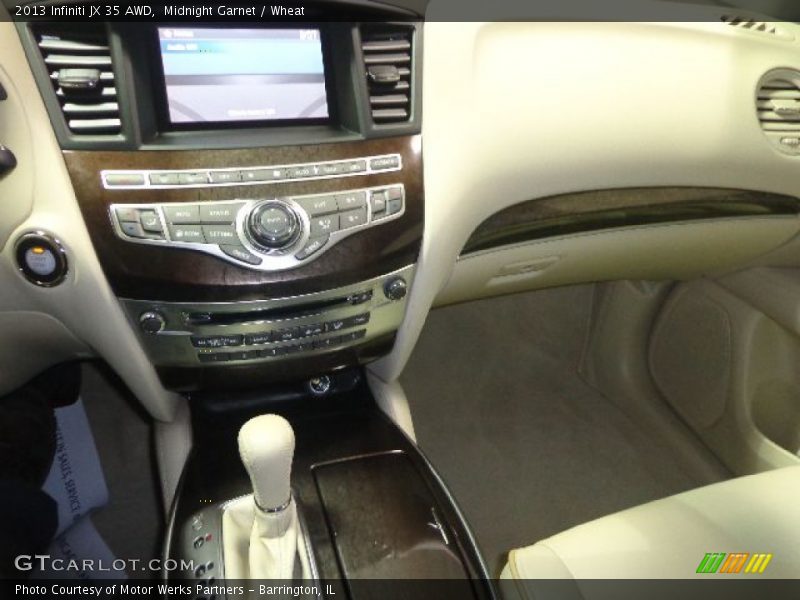 Midnight Garnet / Wheat 2013 Infiniti JX 35 AWD