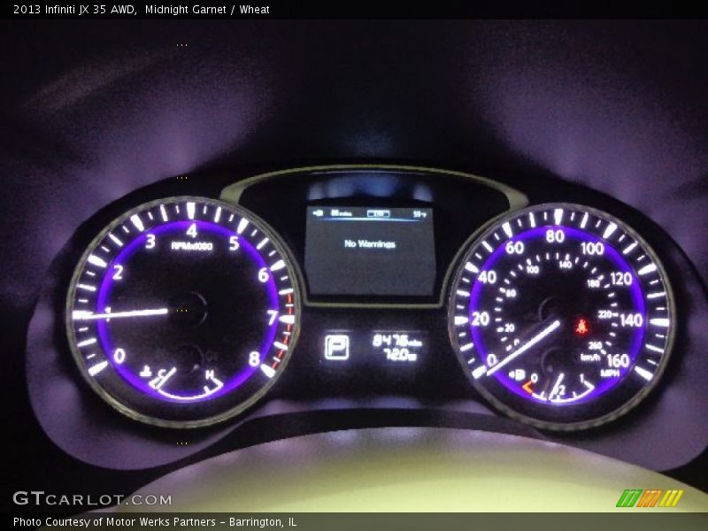 Midnight Garnet / Wheat 2013 Infiniti JX 35 AWD