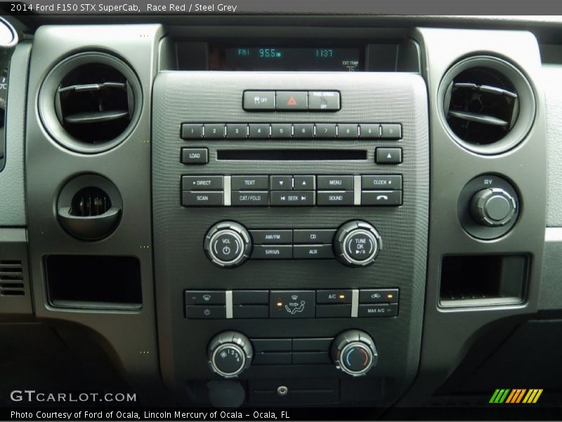 Race Red / Steel Grey 2014 Ford F150 STX SuperCab