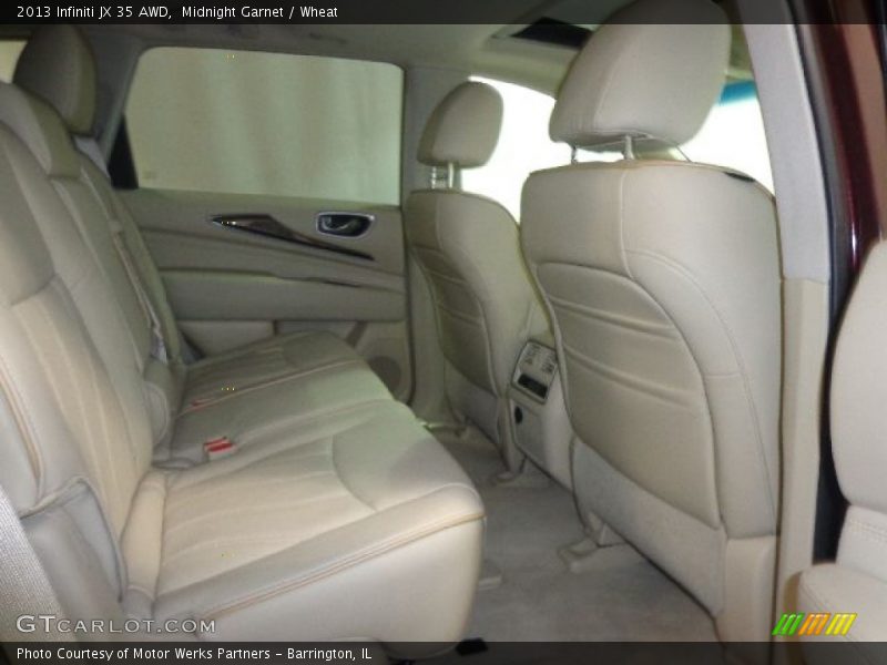 Midnight Garnet / Wheat 2013 Infiniti JX 35 AWD