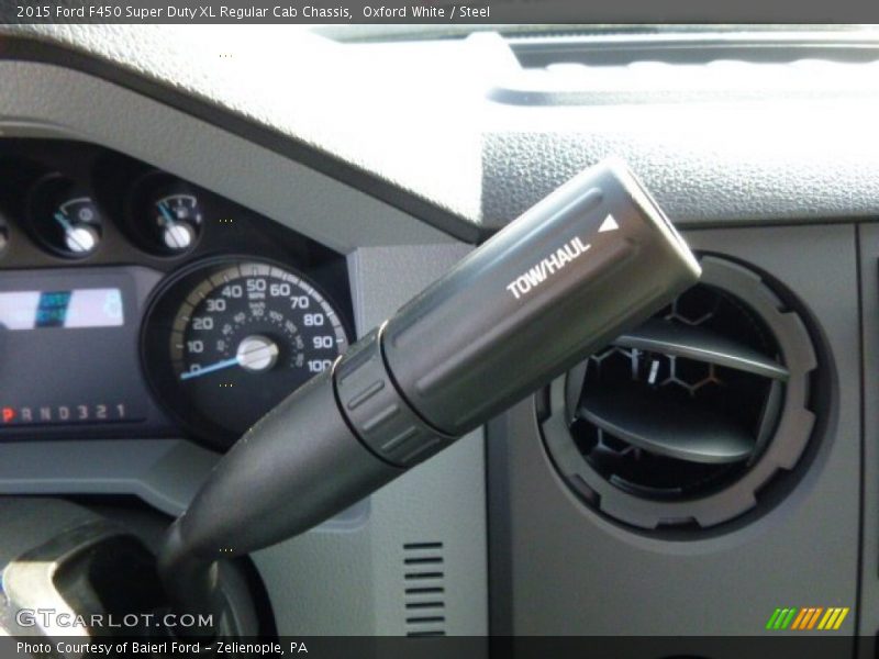 Oxford White / Steel 2015 Ford F450 Super Duty XL Regular Cab Chassis