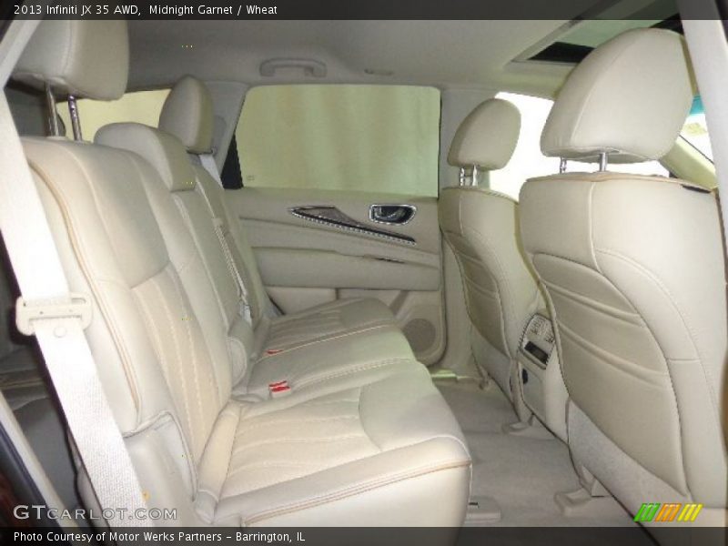 Midnight Garnet / Wheat 2013 Infiniti JX 35 AWD