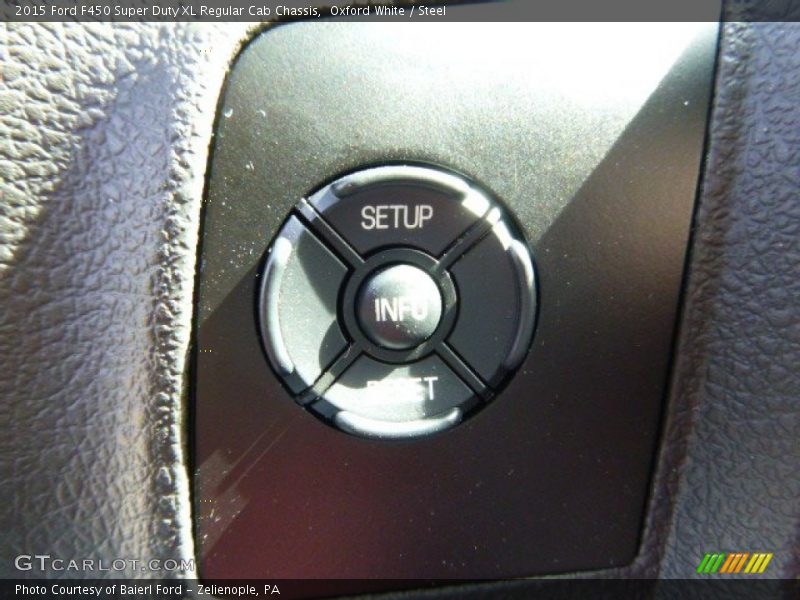 Oxford White / Steel 2015 Ford F450 Super Duty XL Regular Cab Chassis