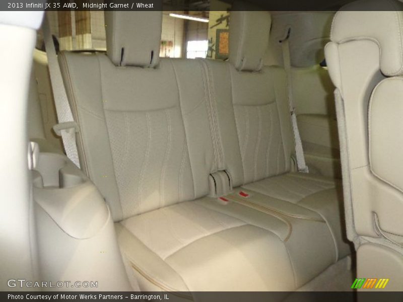 Midnight Garnet / Wheat 2013 Infiniti JX 35 AWD