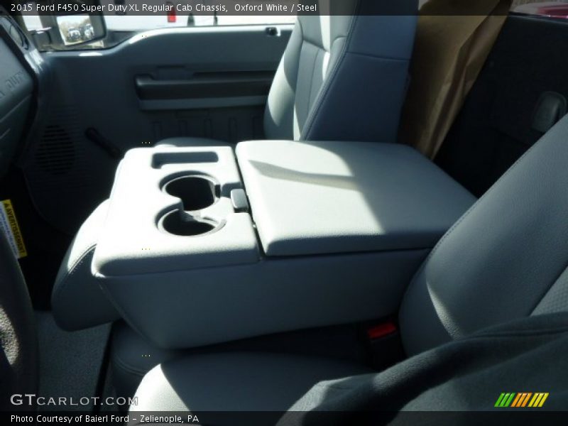 Oxford White / Steel 2015 Ford F450 Super Duty XL Regular Cab Chassis