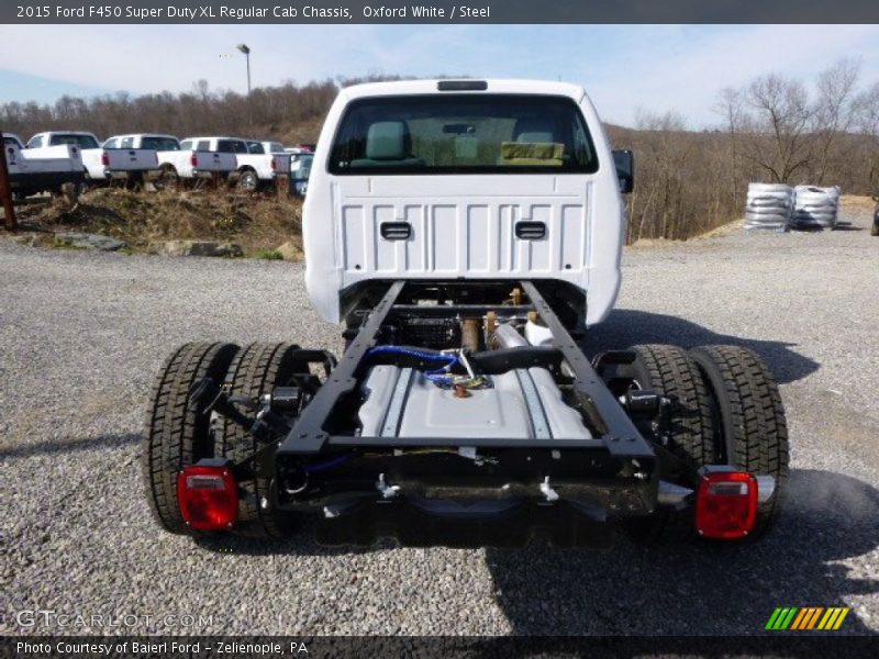 Oxford White / Steel 2015 Ford F450 Super Duty XL Regular Cab Chassis
