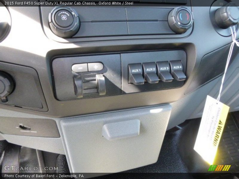 Oxford White / Steel 2015 Ford F450 Super Duty XL Regular Cab Chassis