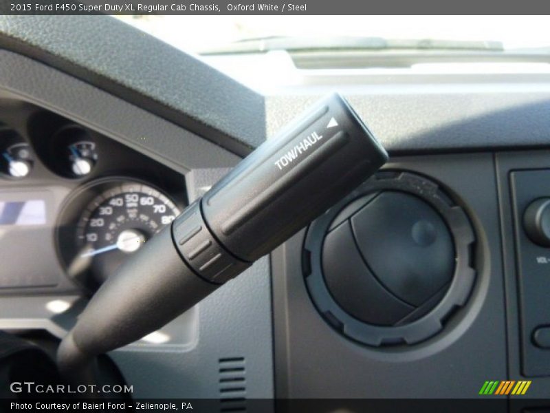 Oxford White / Steel 2015 Ford F450 Super Duty XL Regular Cab Chassis