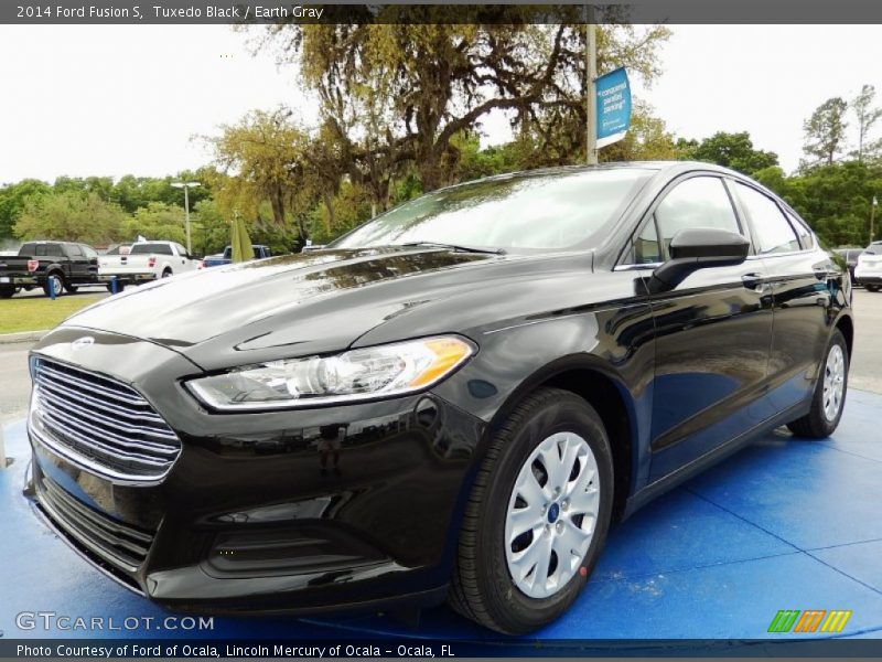 Tuxedo Black / Earth Gray 2014 Ford Fusion S