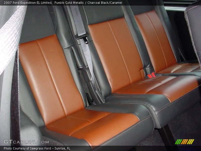Pueblo Gold Metallic / Charcoal Black/Caramel 2007 Ford Expedition EL Limited