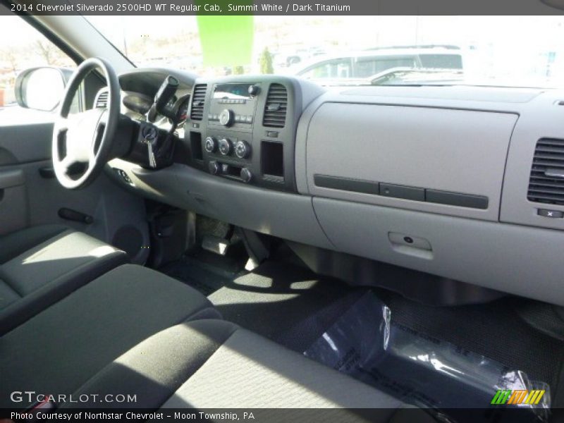 Summit White / Dark Titanium 2014 Chevrolet Silverado 2500HD WT Regular Cab