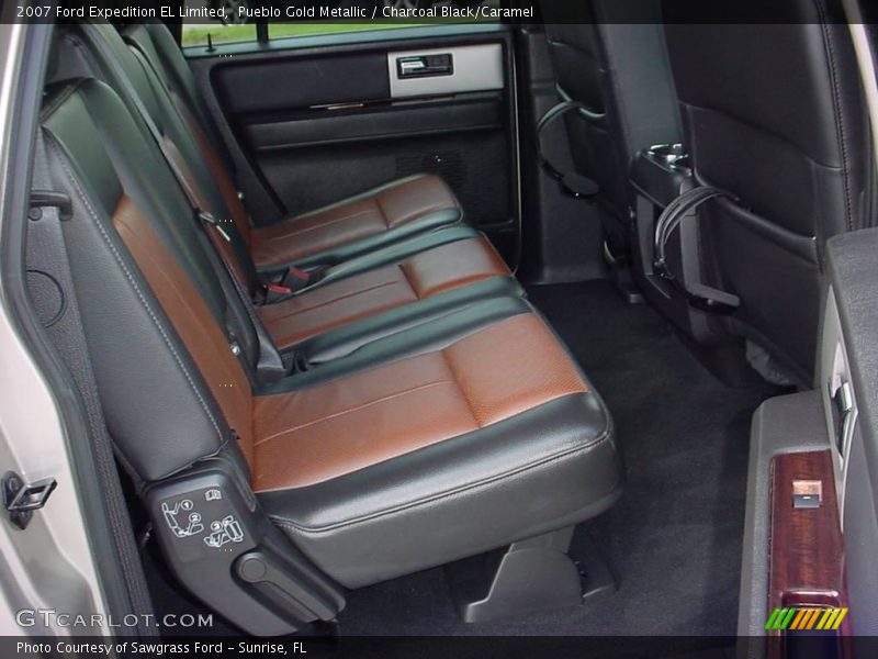 Pueblo Gold Metallic / Charcoal Black/Caramel 2007 Ford Expedition EL Limited
