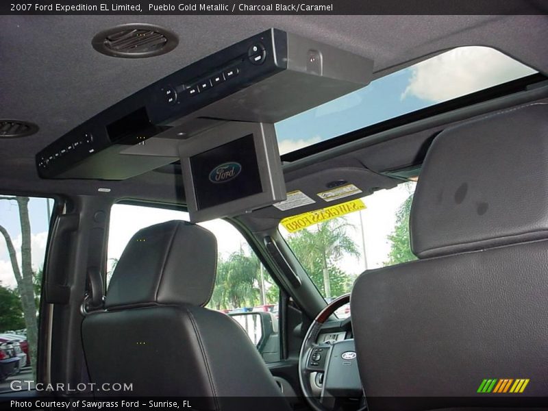 Pueblo Gold Metallic / Charcoal Black/Caramel 2007 Ford Expedition EL Limited