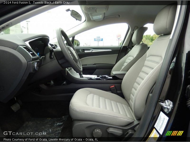 Tuxedo Black / Earth Gray 2014 Ford Fusion S