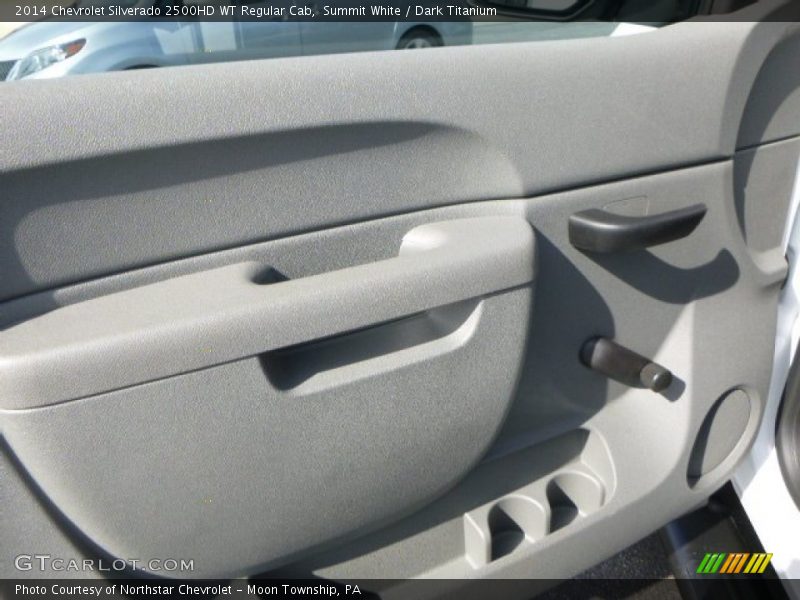 Summit White / Dark Titanium 2014 Chevrolet Silverado 2500HD WT Regular Cab