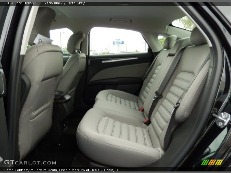 Tuxedo Black / Earth Gray 2014 Ford Fusion S