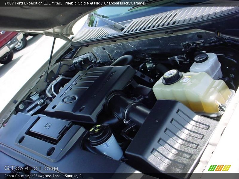 Pueblo Gold Metallic / Charcoal Black/Caramel 2007 Ford Expedition EL Limited