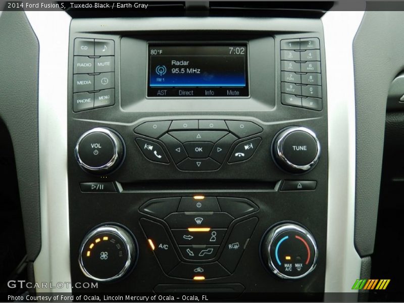 Tuxedo Black / Earth Gray 2014 Ford Fusion S