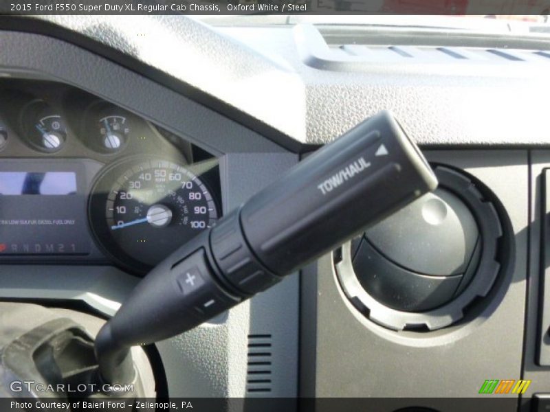 Oxford White / Steel 2015 Ford F550 Super Duty XL Regular Cab Chassis