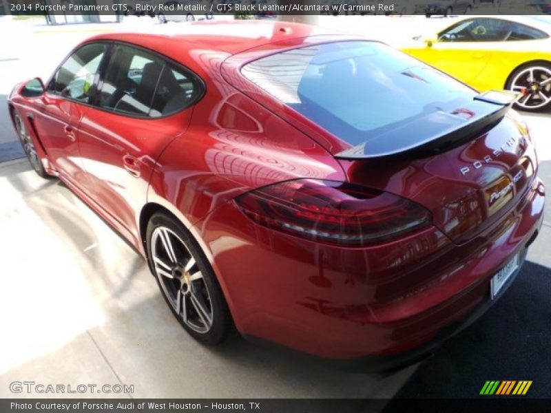 Ruby Red Metallic / GTS Black Leather/Alcantara w/Carmine Red 2014 Porsche Panamera GTS