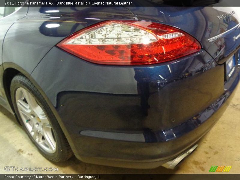 Dark Blue Metallic / Cognac Natural Leather 2011 Porsche Panamera 4S