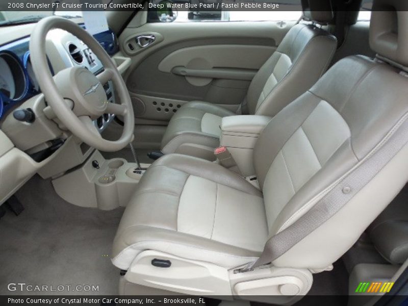  2008 PT Cruiser Touring Convertible Pastel Pebble Beige Interior