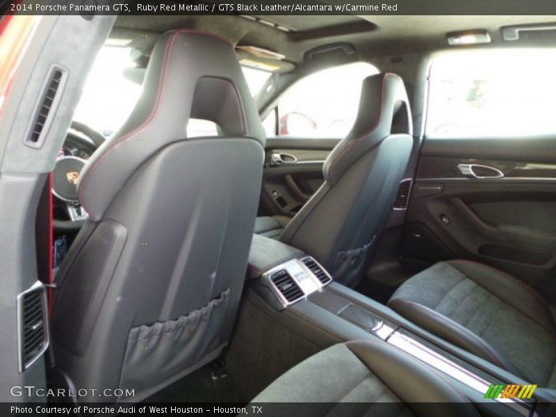 Rear Seat of 2014 Panamera GTS