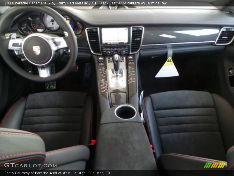 Dashboard of 2014 Panamera GTS