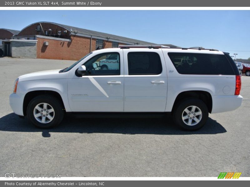 Summit White / Ebony 2013 GMC Yukon XL SLT 4x4