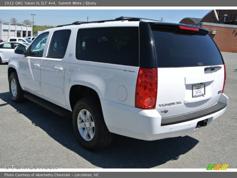Summit White / Ebony 2013 GMC Yukon XL SLT 4x4