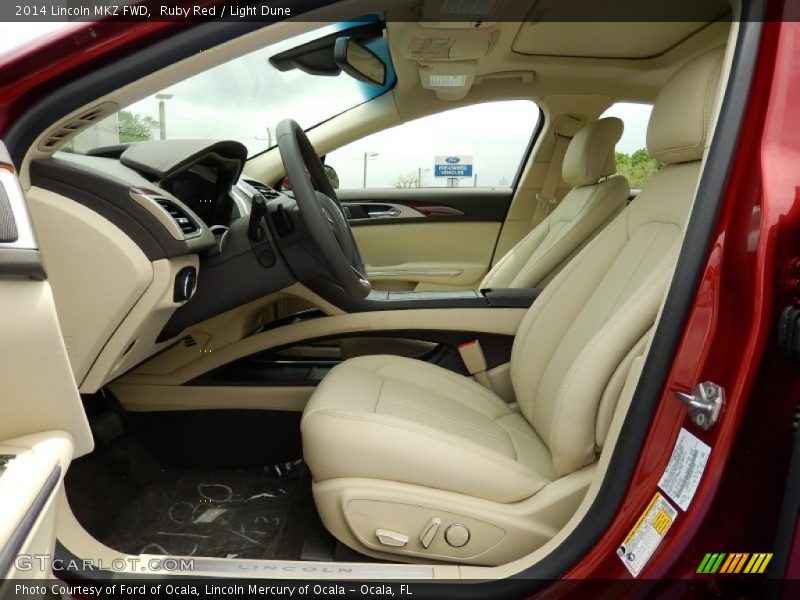Ruby Red / Light Dune 2014 Lincoln MKZ FWD