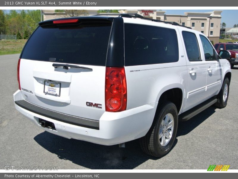 Summit White / Ebony 2013 GMC Yukon XL SLT 4x4