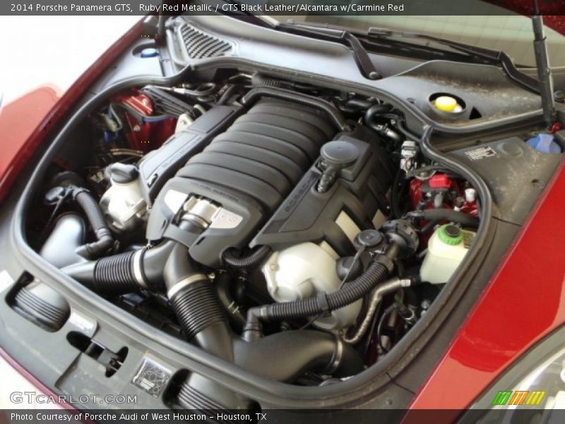  2014 Panamera GTS Engine - 4.8 Liter DFI DOHC 32-Valve VVT V8