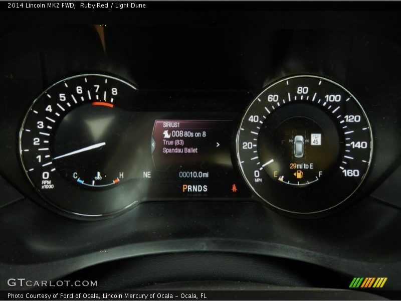 Ruby Red / Light Dune 2014 Lincoln MKZ FWD