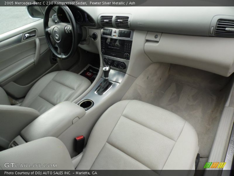 Pewter Silver Metallic / Ash 2005 Mercedes-Benz C 230 Kompressor Sedan