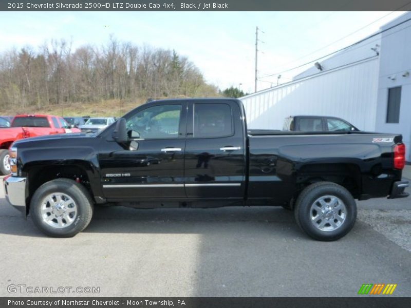 Black / Jet Black 2015 Chevrolet Silverado 2500HD LTZ Double Cab 4x4
