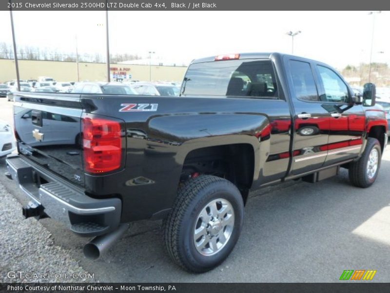 Black / Jet Black 2015 Chevrolet Silverado 2500HD LTZ Double Cab 4x4