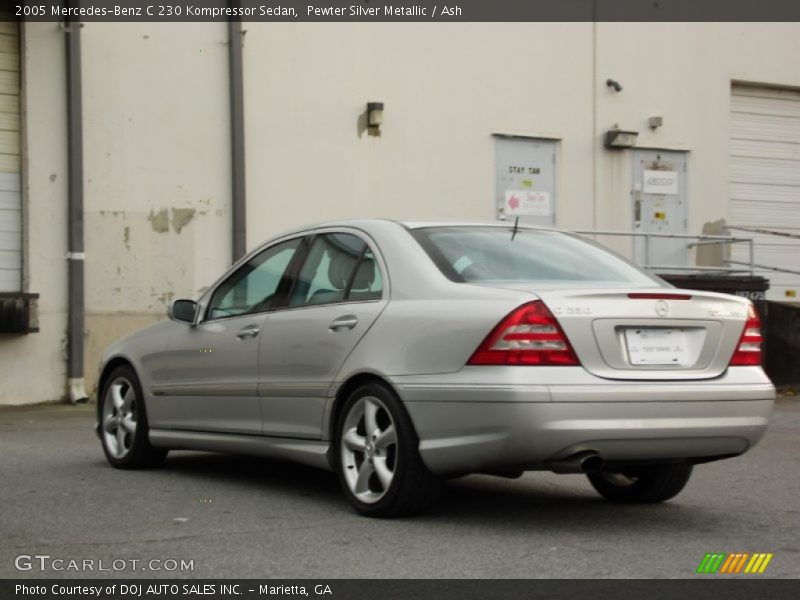 Pewter Silver Metallic / Ash 2005 Mercedes-Benz C 230 Kompressor Sedan