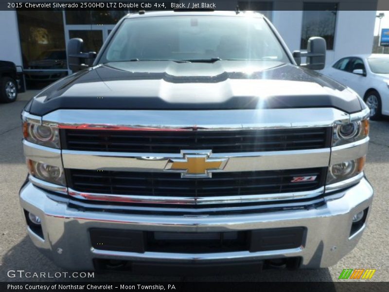 Black / Jet Black 2015 Chevrolet Silverado 2500HD LTZ Double Cab 4x4