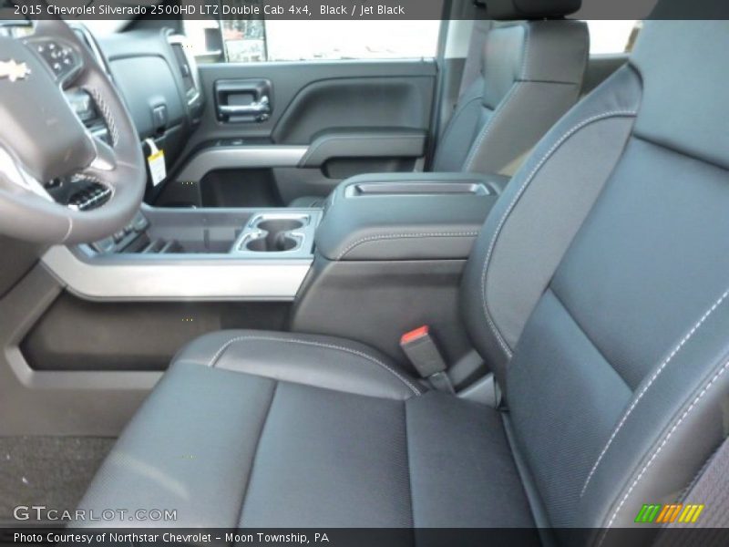 Front Seat of 2015 Silverado 2500HD LTZ Double Cab 4x4