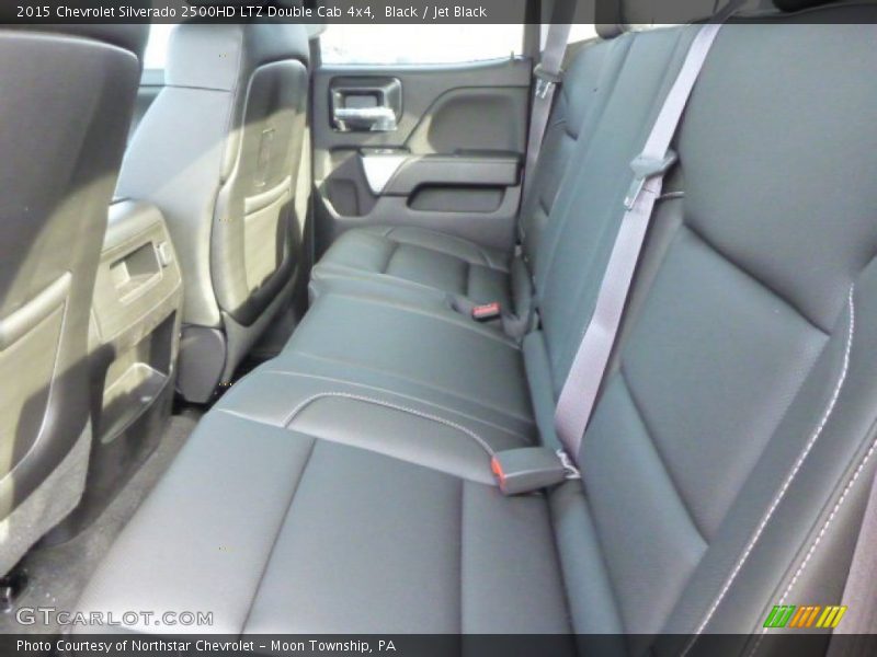 Rear Seat of 2015 Silverado 2500HD LTZ Double Cab 4x4