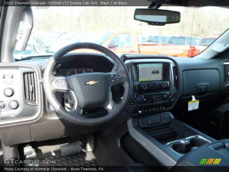 Black / Jet Black 2015 Chevrolet Silverado 2500HD LTZ Double Cab 4x4
