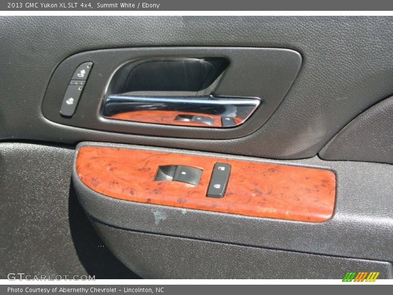 Summit White / Ebony 2013 GMC Yukon XL SLT 4x4
