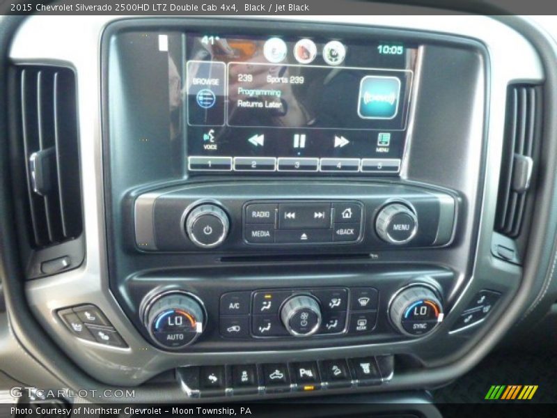 Controls of 2015 Silverado 2500HD LTZ Double Cab 4x4