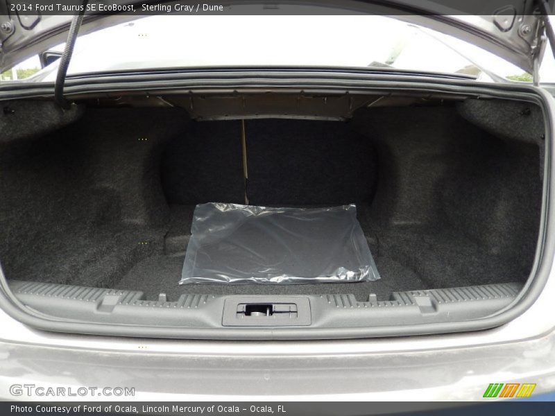  2014 Taurus SE EcoBoost Trunk