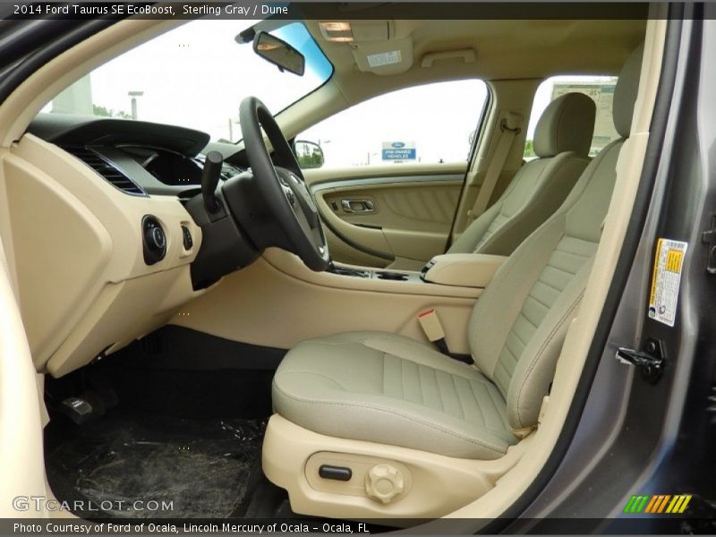  2014 Taurus SE EcoBoost Dune Interior